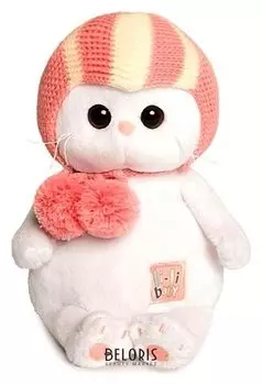Мягкая игрушка Кошечка Ли-Ли BABY в спортивной шапке, 20 см