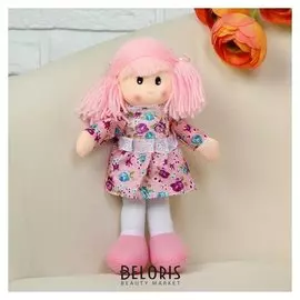Мягкая игрушка «Кукла» в платье с цветочками