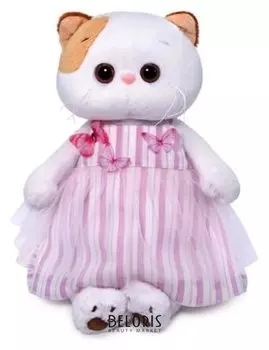 Мягкая игрушка Ли-Ли в платье с бабочками 24 см