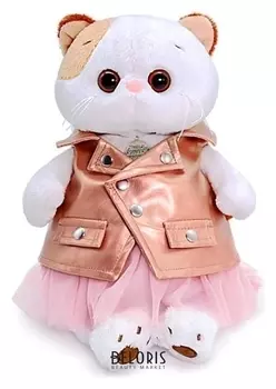 Мягкая игрушка Ли-Ли в юбке и жилетке 24 см