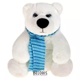 Мягкая игрушка Медведь белый Галант 20 см