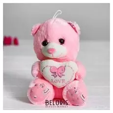 Мягкая игрушка Медведь с сердцем