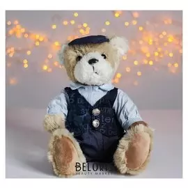 Мягкая игрушка «Медведь в кепке»