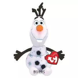 Мягкая игрушка «Снеговик олаф», со звуком, 15 см