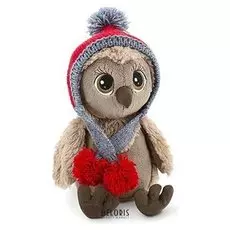 Мягкая игрушка «Сова Соня: Ягодный чай» 20 см