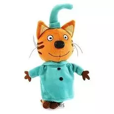 Мягкая игрушка Три кота Компот 16 см