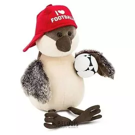 Мягкая игрушка Воробей Чирик Футбол 20 см