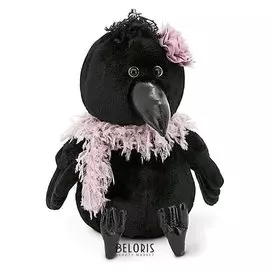 Мягкая игрушка «Ворона Клара: В гламуре» 20 см