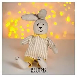 Мягкая игрушка «Зайчик», в рубашке