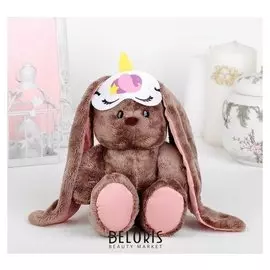 Мягкая игрушка зайка Единорожка Li