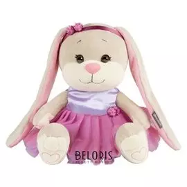 Мягкая игрушка «Зайка Lin» в розовой юбочке, 25 см