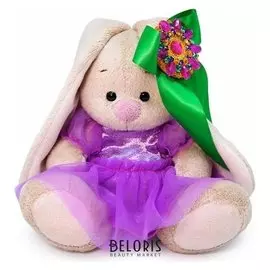 Мягкая игрушка «Зайка Ми лавандовый чароит», 15 см