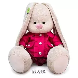 Мягкая игрушка Зайка Ми в курточке и шортиках, 18 см
