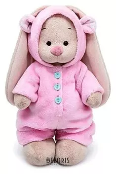 Мягкая игрушка Зайка Ми в меховом комбинезоне