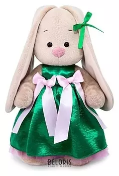 Мягкая игрушка Зайка Ми в нарядном платье, 25 см