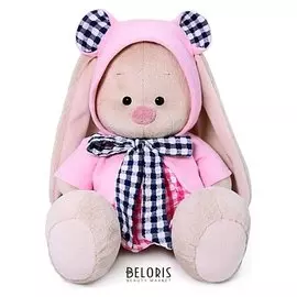 Мягкая игрушка Зайка Ми в толстовке и платье