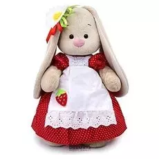 Мягкая игрушка Зайка Ми Земляничка, 25 см