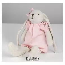 Мягкая игрушка Зайка в платье