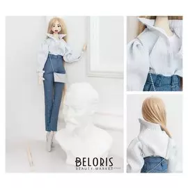 Мягкая кукла "Виолетта", набор для шитья 22,4 × 5,2 × 15,6 см