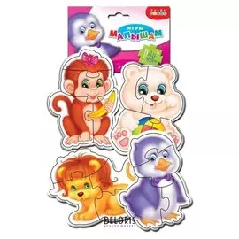 Мягкие пазлы Зоопарк