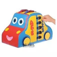 Мягкий модуль тактильный «Машинка»