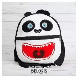 Мягкий рюкзак Монстрик панда