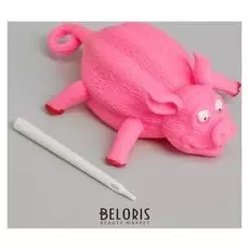 Мялка Свинка надувается