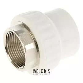 Муфта комбинированная Valfex, полипропиленовая, 40 мм X 1 1/4", внутренняя резьба, под ключ