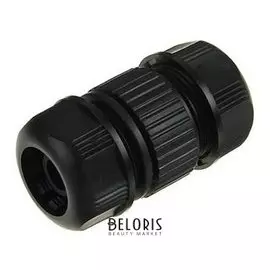 Муфта-соединитель, 1/2" (12 мм) – 1/2" (12 мм), цанга, рр-пластик