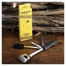 Мультитул «Для выживания», 6 в 1