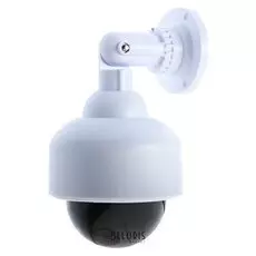 Муляж уличной видеокамеры Luazon Vm-6, со светодиодным индикатором, 2АА (Не в компл.), белый