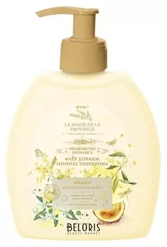 Жидкое марсельское мыло "Флёр д'оранж и мимоза таннерона"