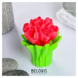 Мыло фигурное "Букет тюльпанов"