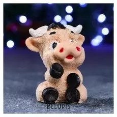 Мыло фигурное "Символ года: бычок" коричневый, 80гр