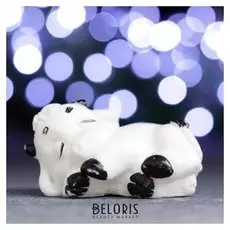 Мыло фигурное "Символ года: телёнок сеня" белый 55гр