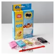 Мыло пластилин своими руками "Гоночная машина", 5 цв по 15 г пм575-5