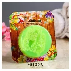 Мыло с мочалкой из люфы "Пихта","добропаровъ", 100 гр