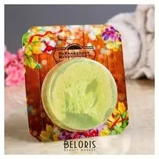 Мыло с мочалкой из люфы "Ромашка","добропаровъ", 100 гр