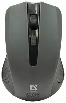 Мышь беспроводная DEFENDER Accura MM-935, 3 кнопки + 1 колесо-кнопка, оптическая, серая