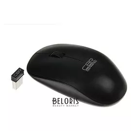 Мышь CBR Cm-410, беспроводная, оптическая, 1000 Dpi, 1xaa, Usb, чёрная