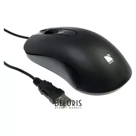 Мышь Defender Classic Mb-230, проводная, оптическая, 1000 Dpi, 3 кнопки, черная