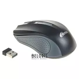 Мышь Ritmix Rmw-555, беспроводная, оптическая, 1000 Dpi, 2xaaa (Не в комплекте), Usb, серая