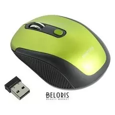 Мышь Smartbuy 357ag, беспроводная, оптическая, 1600 Dpi, 2xaaa, Usb, фисташково-зелёная