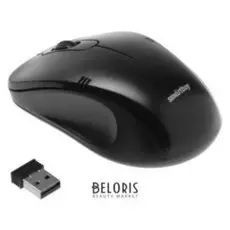 Мышь Smartbuy ONE 358ag-k, беспроводная, оптическая, 1200 Dpi, Usb, 2xaaa, черная