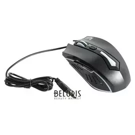 Мышь Smartbuy Rush 712, игровая, проводная, 6 кнопок, подсветка, 2000 Dpi, Usb, чёрная