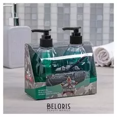 Набор "23 февраля, танк" гель для душа, шампунь