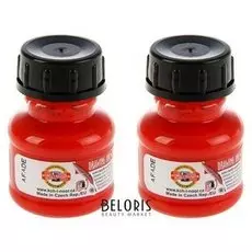 Набор 2шт тушь для письма и рисования 20мл K-i-n 1417, красная (1732701)