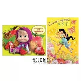 Набор 3D аппликаций, маша и медведь, Феи