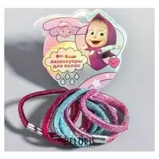 Набор 6 блестящих резинок