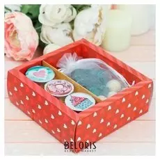 Набор аромасаше со свечками «Пончик»